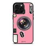 Pink Camera FORL0044 iPhone 16 Pro Max Case