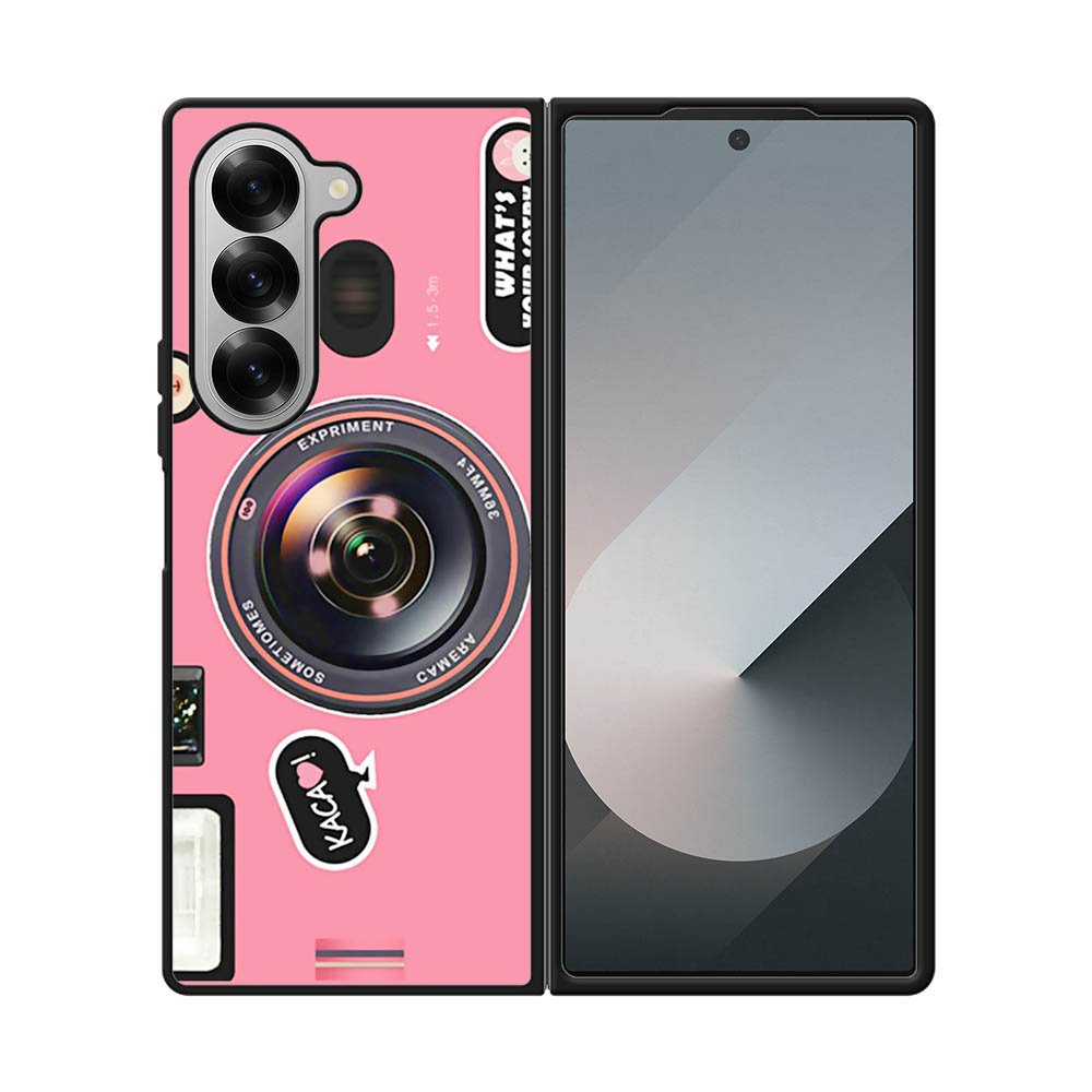 Pink Camera FORL0044 Samsung Galaxy Z Fold 7 5G Case