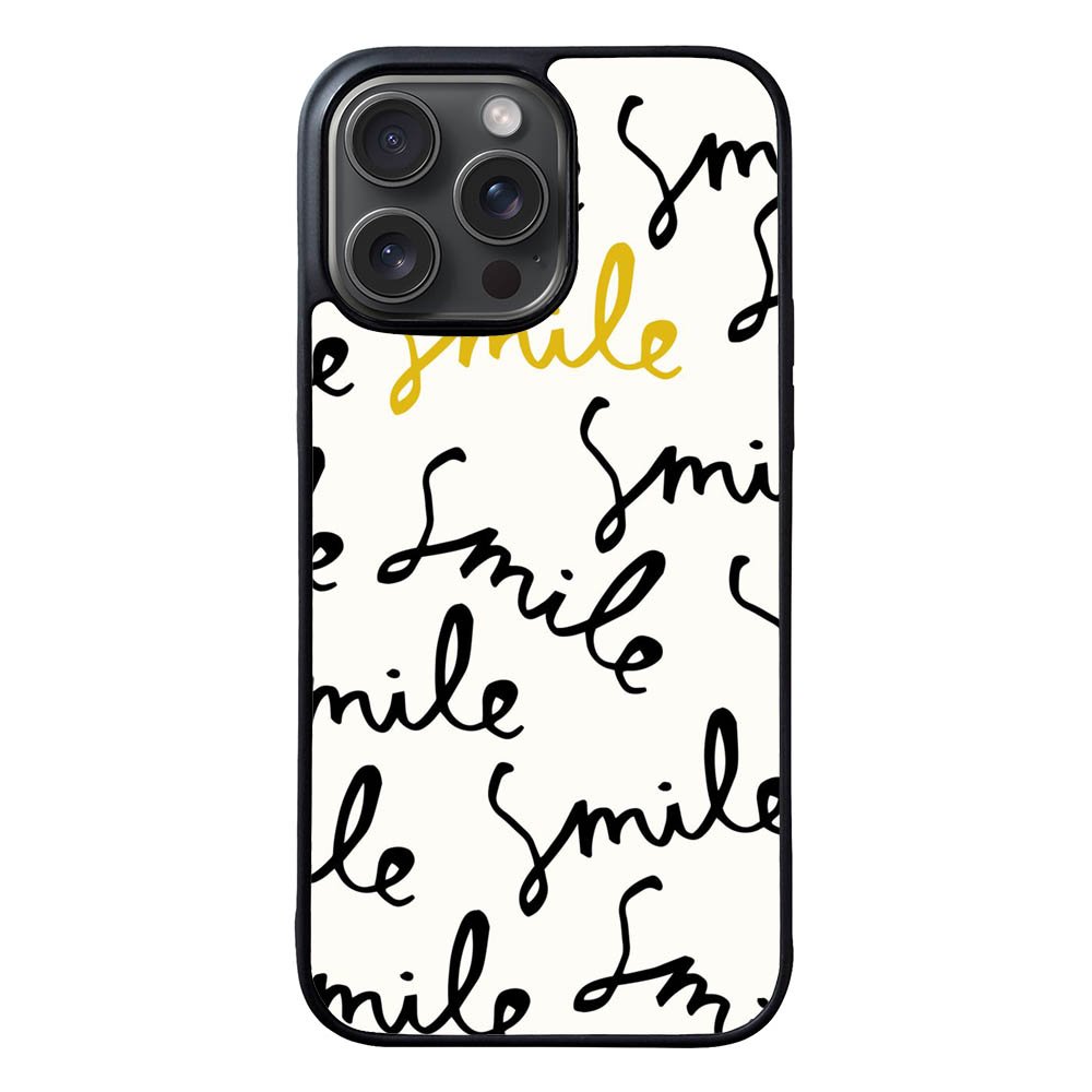 Smile Text FORL0071 iPhone 15 Pro Max Case