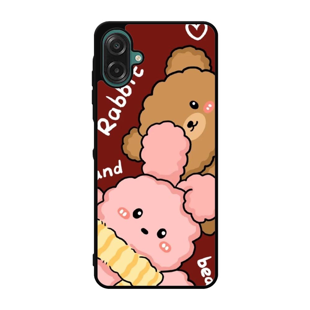 Rabbit and Bear FORL0087 Samsung Galaxy A07 Case