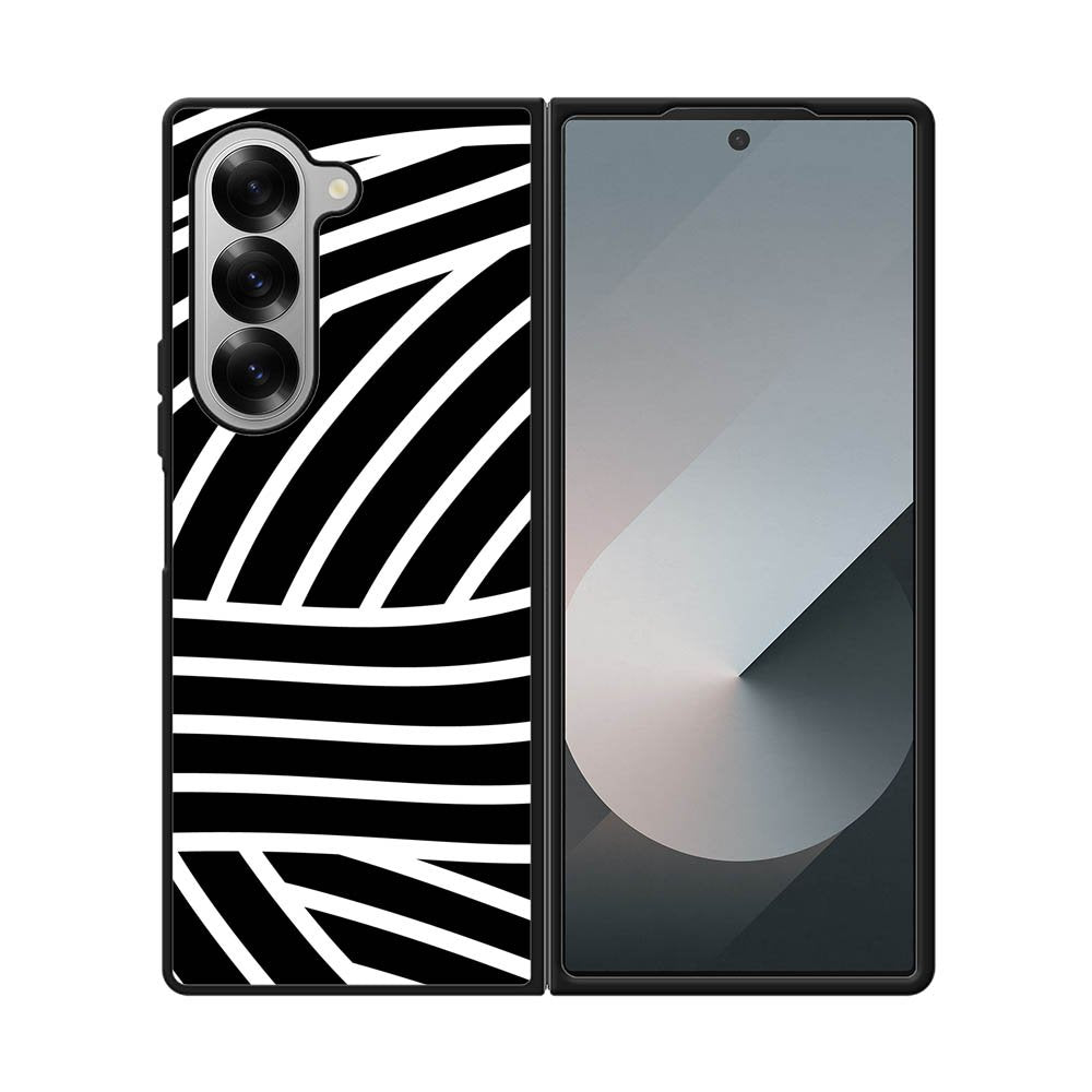 Black White FORL0114 Samsung Galaxy Z Fold 7 5G Case