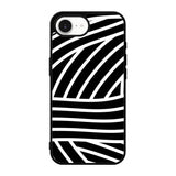 Black White FORL0114 iPhone 17e Case