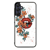 Mouth Flowers FRL0195 Samsung Galaxy A15 A25 A35 A55 5G Case