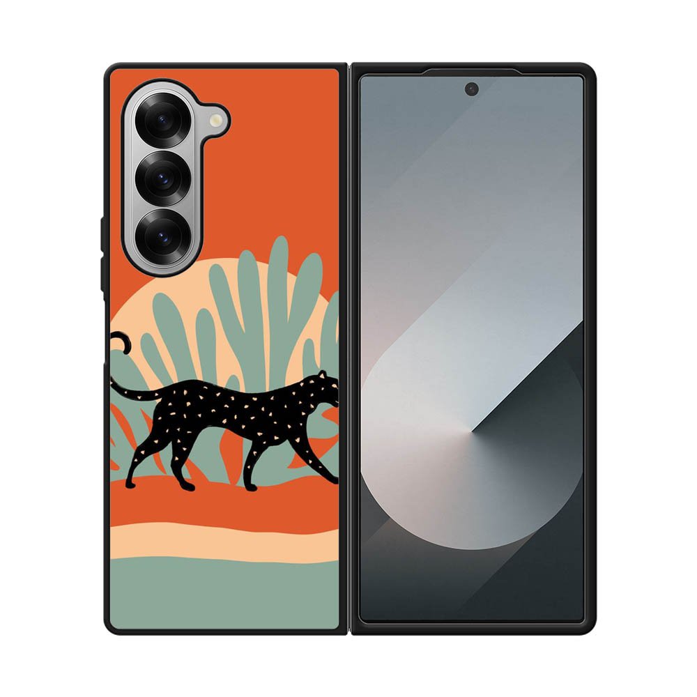 Leopard Art FRL0196 Samsung Galaxy Z Fold 7 5G Case