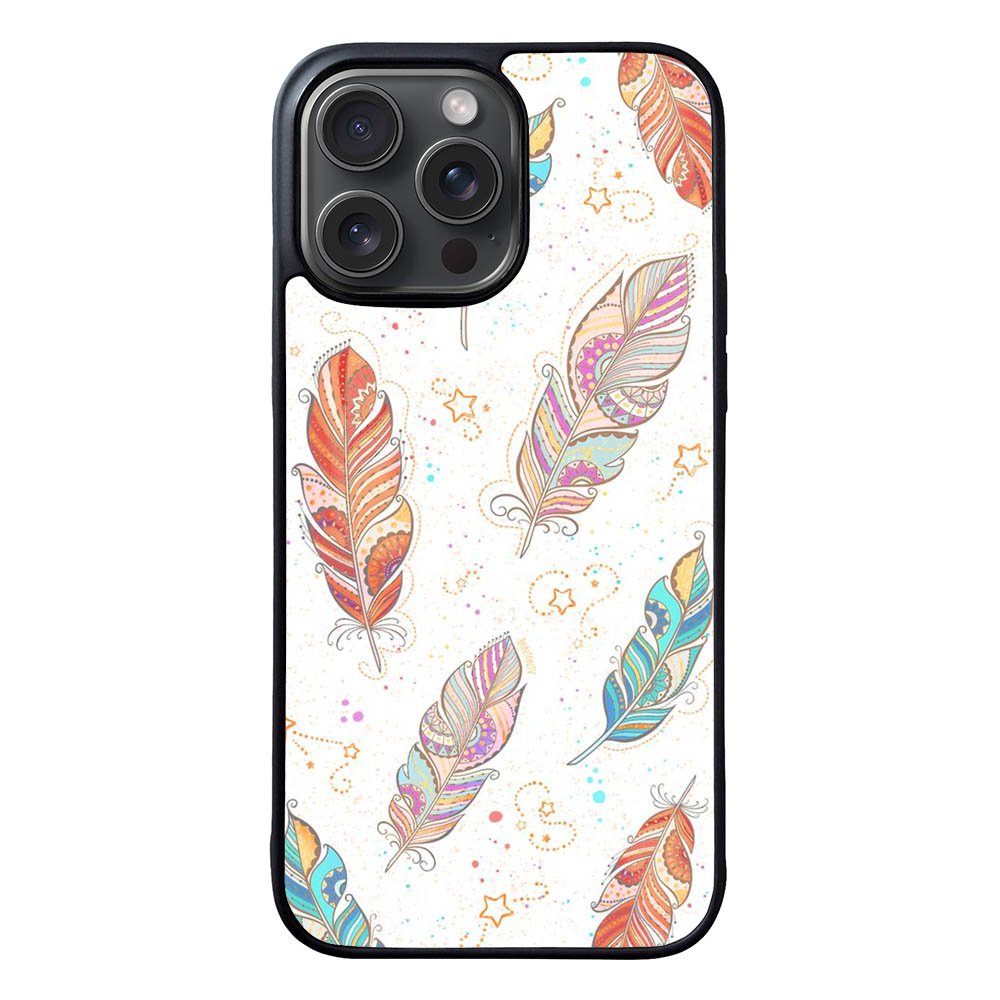 Boho Feather FRL0212 iPhone 15 Pro Max Case