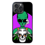 Alien Smoking Skull FRL0325 iPhone 15 Pro Max Case