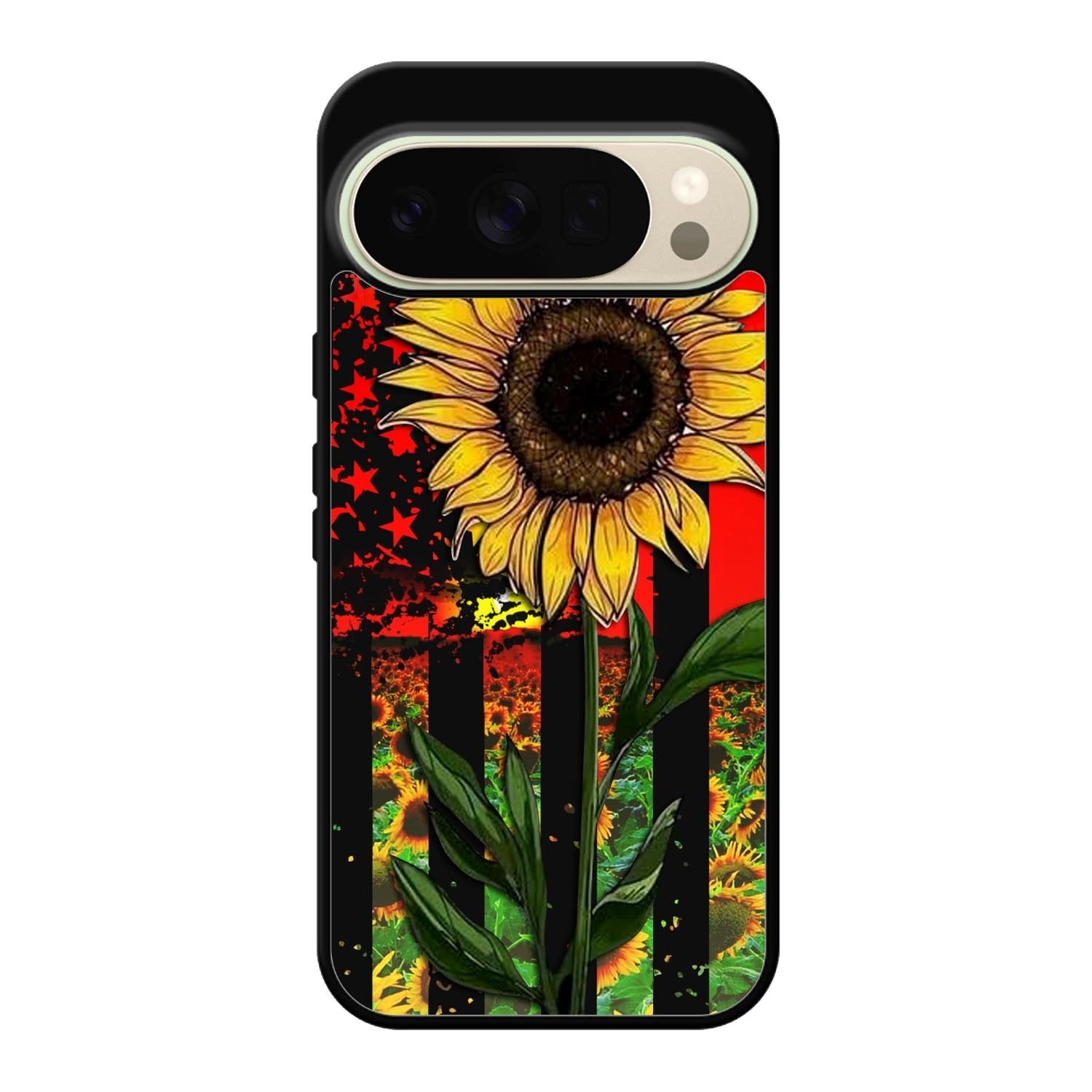Botanica Sunflower US Flag FRL0334 Google Pixel 10 Pro Case
