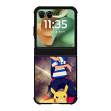 Pokemon Ash And Pikachu Motorola Moto RAZR 2025 Case OV9391