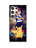 Pokemon Ash And Pikachu Samsung Galaxy S23 Ultra 5G Case QC9391