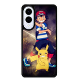 Pokemon Ash And Pikachu Samsung Galaxy S25 Edge 5G Case OV9391