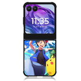 Pokemon Ash And Pikachu Motorola Moto Razr Plus 2024 , Moto Razr+ 2024 Case OV9392