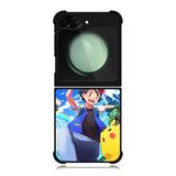 Pokemon Ash And Pikachu Samsung Galaxy Z Flip 6 5G 2024 Case OV9392