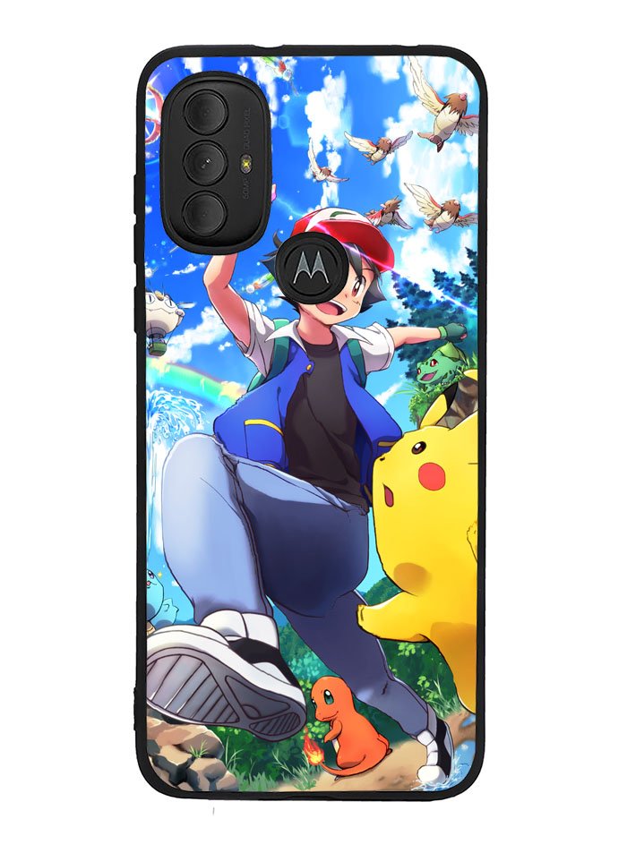 Pokemon Ash And Pikachu Motorola Moto G Pure 2021 , Moto G Power 2022 Case OV9392