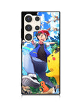 Pokemon Ash And Pikachu Samsung Galaxy S25 Ultra 5G Case QC9392