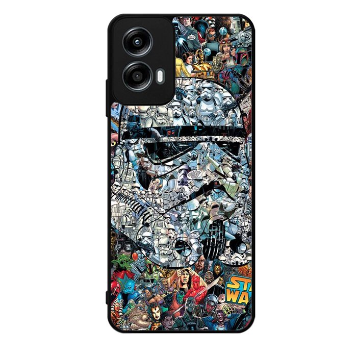 Pattern Darth Vader Star Wars Motorola Moto G Play 2024 Case OV7977