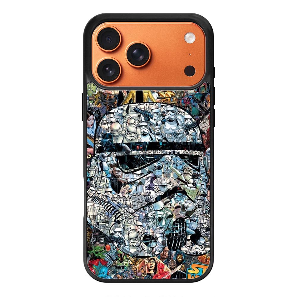Pattern Darth Vader Star Wars iPhone 17 Pro Case QC7977