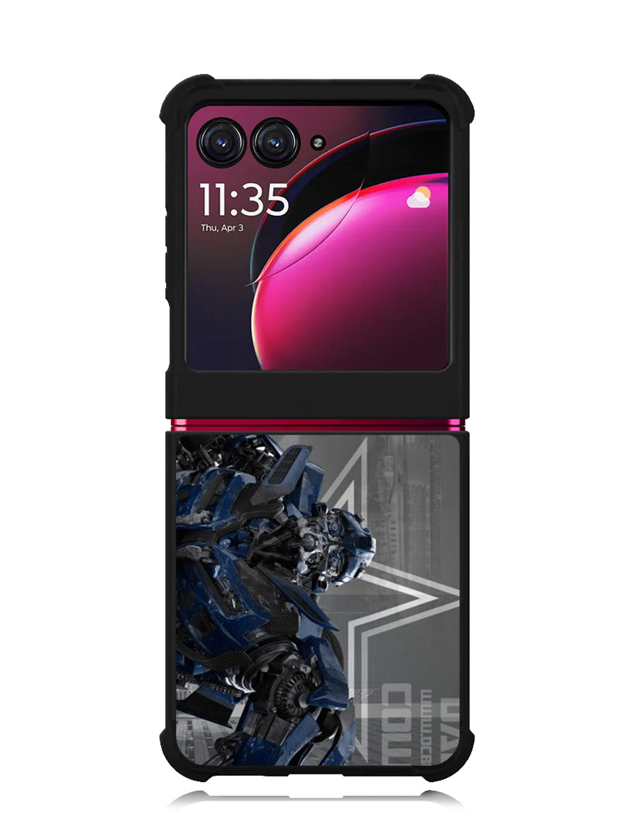 Transformer Cowboy Dallas Motorola Moto Razr Plus 2023 , Moto Razr+ 2023 Case OV7766