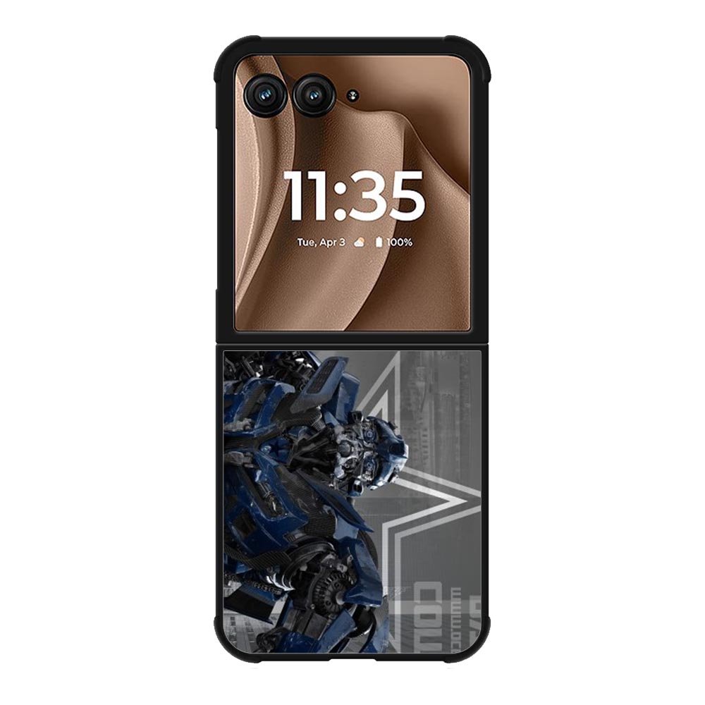 Transformer Cowboy Dallas Motorola Moto RAZR Plus 2025 Case OV7766