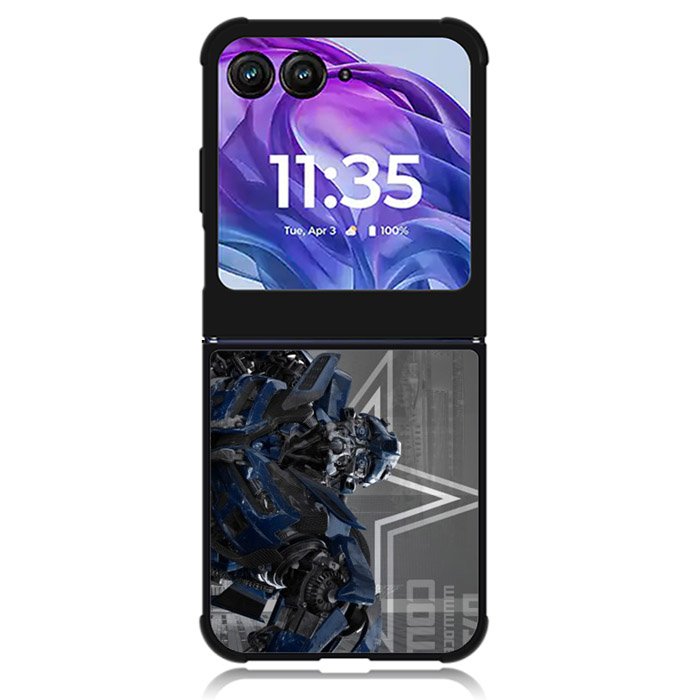 Transformer Cowboy Dallas Motorola Moto Razr Plus 2024 , Moto Razr+ 2024 Case OV7766
