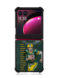 Team Green Bay Packers Motorola Moto Razr Plus 2023 , Moto Razr+ 2023 Case OV7824