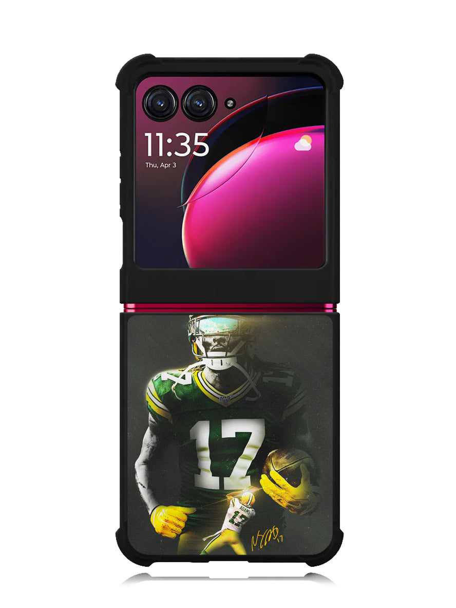 Davante Adams Packers Motorola Moto Razr Plus 2023 , Moto Razr+ 2023 Case OV8441