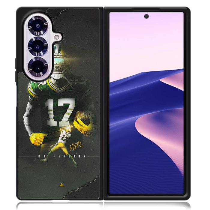 Davante Adams Packers Samsung Galaxy Z Fold 7 Case OV8441