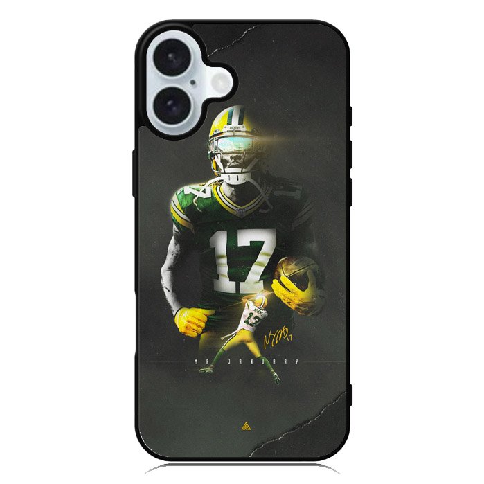 Davante Adams Packers iPhone 16 Case QC8441