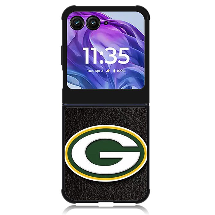 Teksture Green Bay Packers Motorola Moto Razr Plus 2024 , Moto Razr+ 2024 Case OV7825