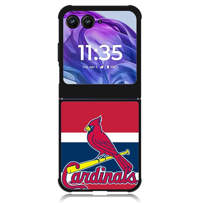 St Louis Cardinal City Motorola Moto Razr Plus 2024 , Moto Razr+ 2024 Case
