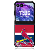 St Louis Cardinal City Motorola Moto Razr Plus 2024 , Moto Razr+ 2024 Case