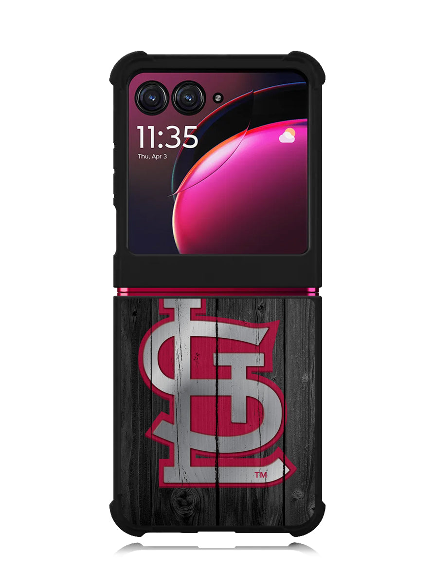Wood Luois Cardinals Motorola Moto Razr Plus 2023 , Moto Razr+ 2023 Case OV9204
