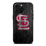 Wood Luois Cardinals iPhone 16 Pro Max Case OV9204
