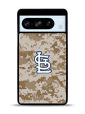Brown Louis Cardinals Google Pixel 8 Pro Case QC9227