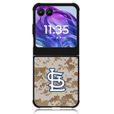 Brown Louis Cardinals Motorola Moto Razr Plus 2024 , Moto Razr+ 2024 Case OV9227