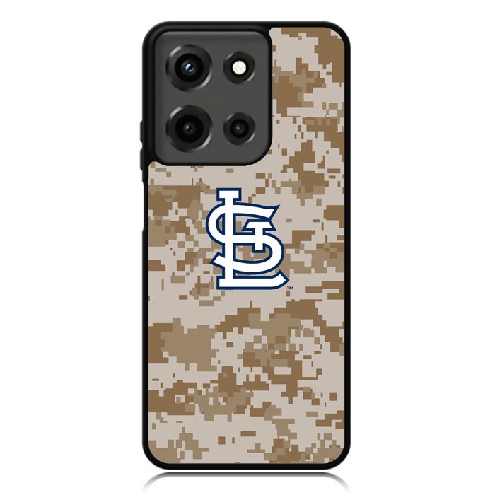 Brown Louis Cardinals Motorola Moto G 5G 2025 Case OV9227