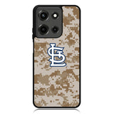 Brown Louis Cardinals Motorola Moto G 5G 2025 Case OV9227
