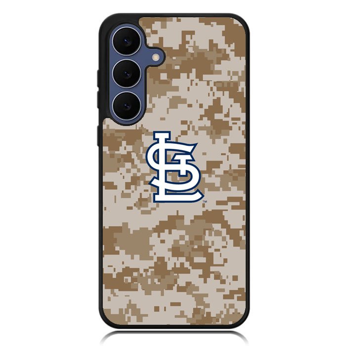 Brown Louis Cardinals Samsung Galaxy S25 FE Case OV9227