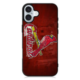 Wall Art St Louis Cardinals iPhone 16 Case QC9205