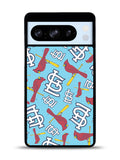 Pattern ST Louis Cardinals Google Pixel 8 Pro Case QC9214