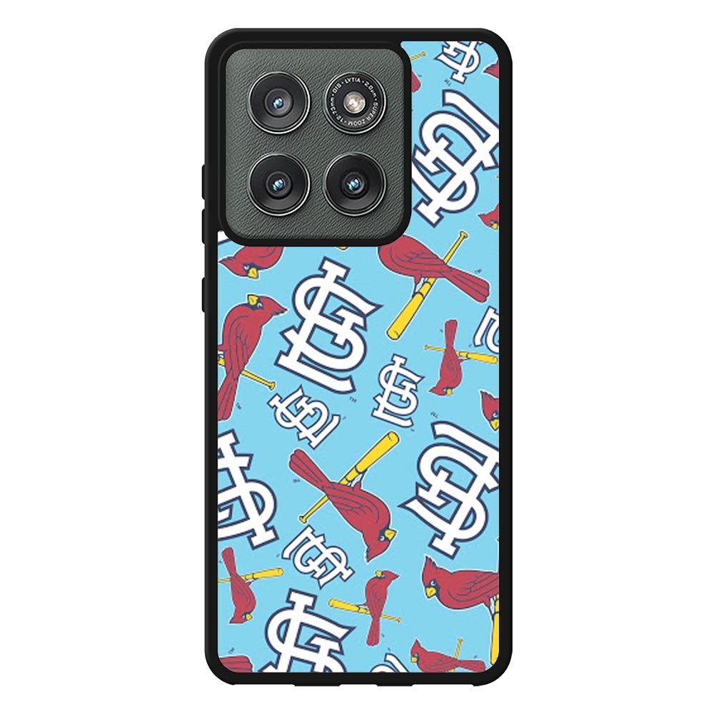 Pattern ST Louis Cardinals Motorola Moto Edge 2025 Case QC9214