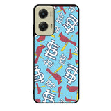 Pattern ST Louis Cardinals Motorola Moto G Stylus 5G 2024 Case OV9214