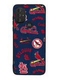 St Louis Cardinals Pattern Motorola Moto G Pure 2021 , Moto G Power 2022 Case