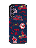 St Louis Cardinals Pattern Samsung Galaxy S23 FE 5G Case