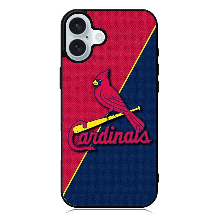 Cardinals Logo iPhone 16 Case QC9224