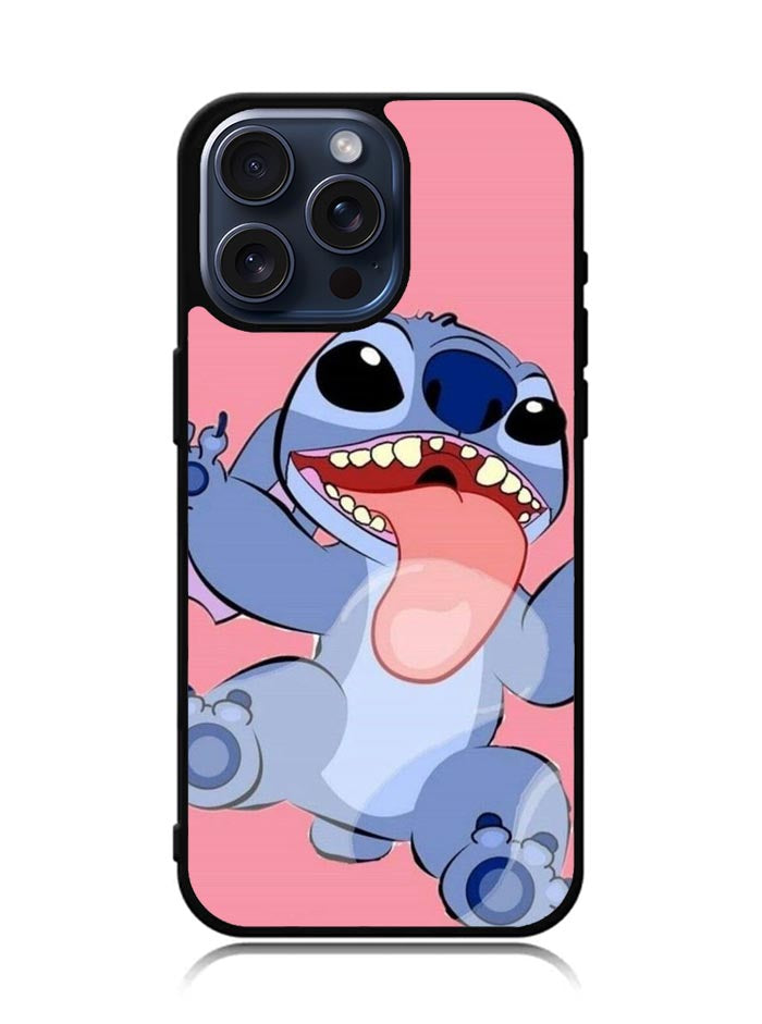 Stitch on the wall iPhone 15 Pro Max Case