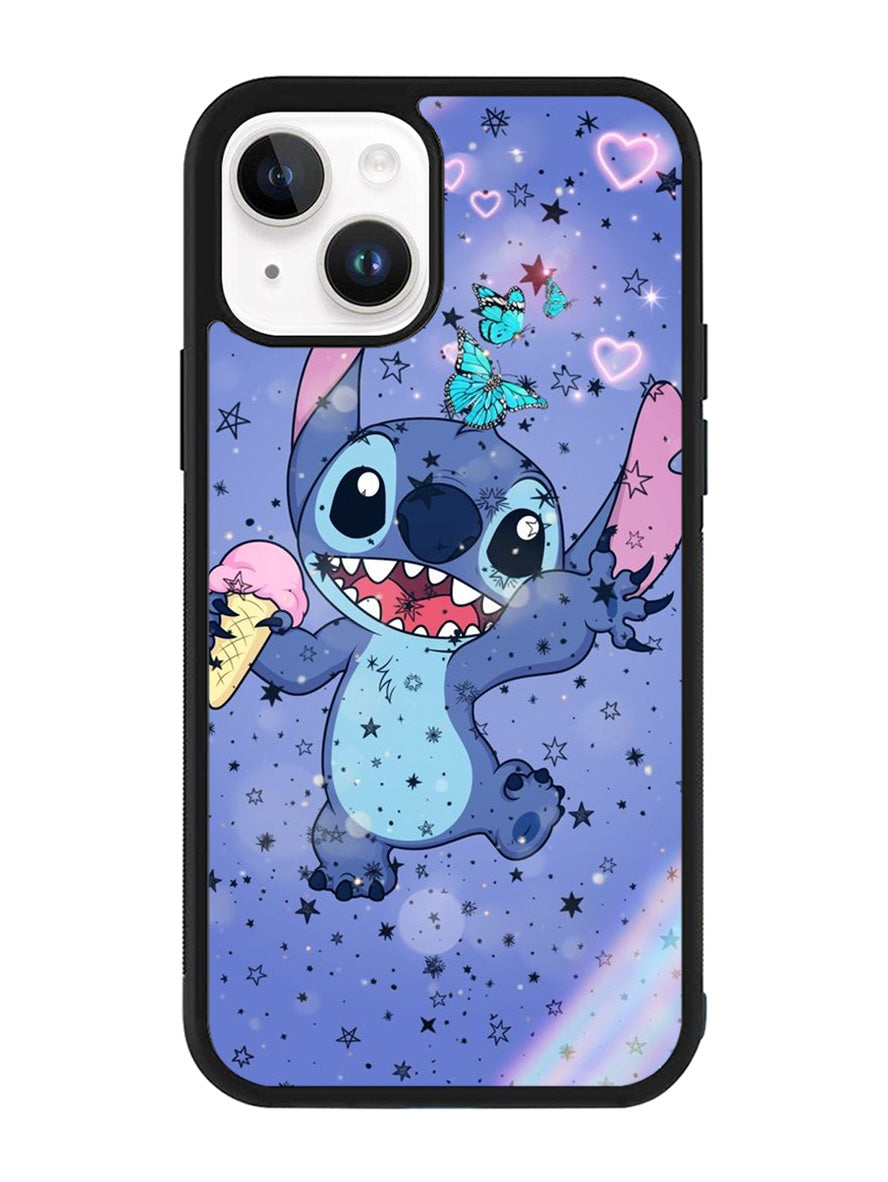Stitch Butterfly iPhone 15 Plus Case OV9238