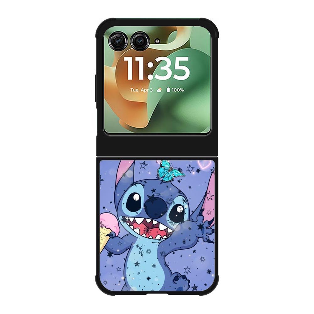 Stitch Butterfly Motorola Moto RAZR 2025 Case OV9238