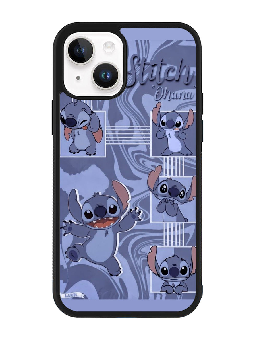 Stitch Ohana iPhone 15 Plus Case OV9235