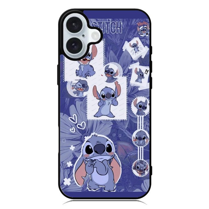 Aesthetic Stitch iPhone 16 Case