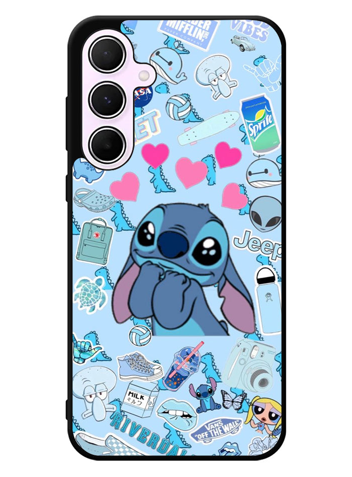 Hypebeast Stitch Samsung Galaxy A35 5G Case